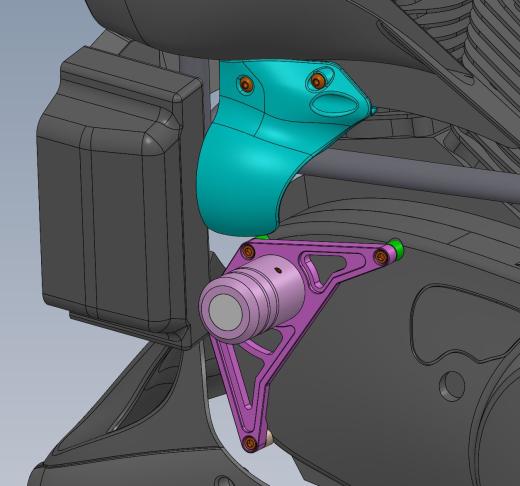 喇叭罩安装 +T-Rex 车架滑块左侧缩略图